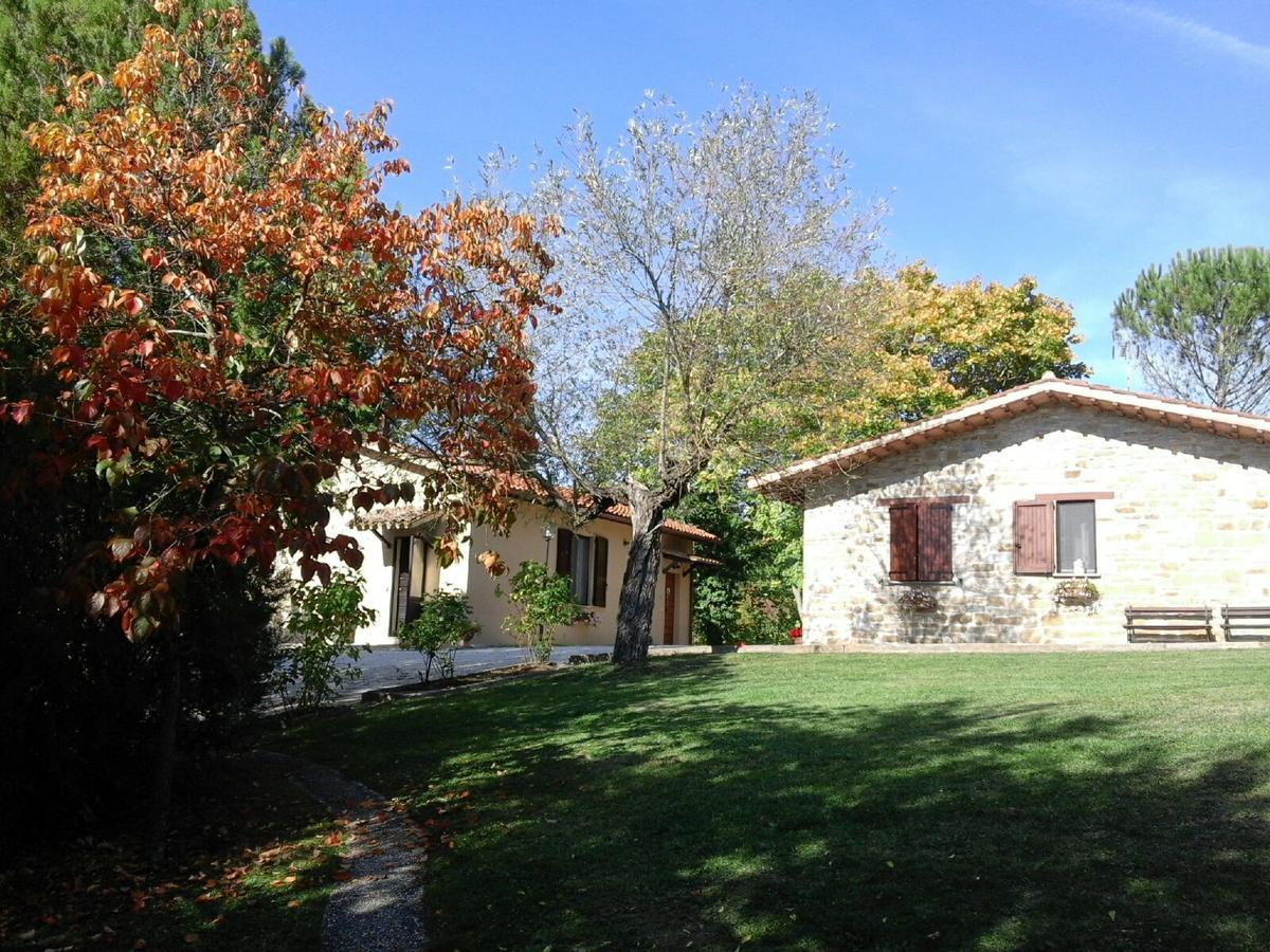 Agriturismo Villa Mozart Nel Verde Gubbio Exteriér fotografie